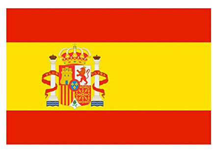 Taffstyle Fahne 150cm x 90 cm Länderflagge Fanartikel Land Flagge mit Metallösen Frauen Männer Kinder Basketball Handball Fussball Spanien