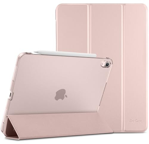 ProCase Hülle für iPad Air 11 Zoll (M3/M2 2025/2024),iPad Air 6/5/4 Gen 10,9 Zoll (2022/2020),Schutzhülle Smart Case Cover -Rosa