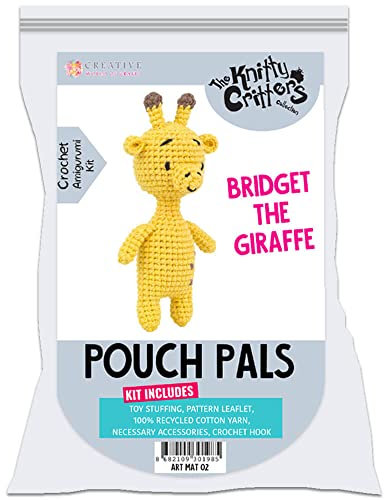 The Knitter Critters – Pouch Pals – Bridget The Giraffe