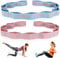 CEILIWEN Lange Stoff-Widerstandsbänder für Training, Stretching, Yoga, Pilates, Fitness und Physiotherapie