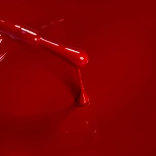 ND24 NailDesign® Soak Off Shellac – Professioneller UV Gel Nagellack besonders leicht aufzutragen – Shellac Nagellack für Tage perfekte Nägel – Hält über 21 Tage – 12ml Sexy Scarlet