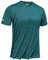 TACVASEN Herren Atmungsaktiv Laufshirts Sommer Lässige T-Shirts Schnell Trocknend Activewear-T-Shirts Sportshirt, Waldgrün, L