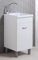 Bonussi Mobile Lavatoio in ABS 45x50x88 cm 1 Anta Ambrosini Oceano Bianco Opaco