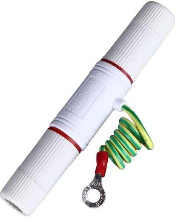 Uadme Protezione Contro le Sovratensioni Ethernet, RJ45 Ethernet Protezione da Sovratensione, Protettore POE Gigabit RJ45, Dispositivo Protettivo Scaricatore di Rete Impermeabile 12‑57V