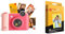 KODAK Smile+ 2-in-1 Digital Instant Print Camera & Wireless Bluetooth Photo Printer + KODAK 2x3 Premium Photo Paper (50 Sheets)