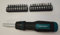 LIBRATON Ratcheting Screwdriver Set, Multi-bit Screwdriver Tool, 33-in-1 Magnetic Ratchet Screw Driver, Slotted/Philips/Pozi/Torx/Hex/Square Bits, Ergonomic Handle for Home, Auto & DIY