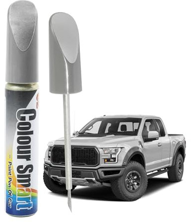 Flaconi Stylo Rayure Voiture,Stylo Retouche Peinture Voiture,Pinceau de retouche,Peinture pour carrosserie,Convient pour les Réparations à Rayures de la Plupart des Voitures,Motos (Argent)