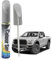 Flaconi Stylo Rayure Voiture,Stylo Retouche Peinture Voiture,Pinceau de retouche,Peinture pour carrosserie,Convient pour les Réparations à Rayures de la Plupart des Voitures,Motos (Argent)