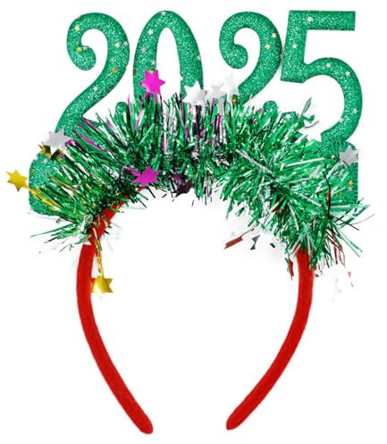 LLINthy Fascia per capelli per costume da capodanno 2025, accessorio pratico per feste e feste da ballo
