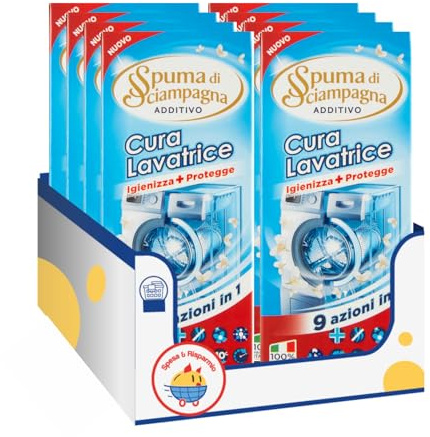 Trattamento cura lavatrice igienizzante interno – Formato 250 ml – Variazioni 4/8/12 Pezzi (8)
