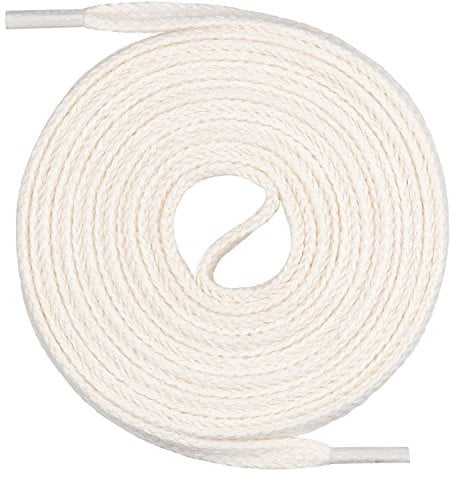 Mount Swiss Schnürsenkel flach 7mm Baumwolle – 12 Farben 18 Längen 45–200cm | Sneaker, Arbeitsschuhe, Wanderschuhe, Stiefel, 6-14 Ösen, Schuhbänder, Schuhriemen, shoelaces, Senkel, Damen Herren Kinder