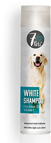 7 ♥ Pets Hundeshampoo speziell für Hunde mit hellem Fell