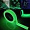 QitinDasen Premium 5m X 3cm Grünes Fluoreszierendes Klebeband, Leuchtendes Phosphor Markierungsband, Selbstklebend Nachleuchtend Warnklebeband, Glow in The Dark