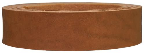 Lederriemen Fettleder - Vollleder für, Hundeleinen, Reitzubehör etc., Farbe:cognac, Breite:3cm breit