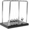 Hztyyier Newton's Cradle, 7.08 * 4.64 * 7.28in Pendulum with 5 Balls Physics Science Pendulum Desk Toy Office Desk Decoration