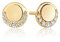 Sif Jakobs Jewellery Damen-Ohrstecker 925er Silber Zirkonia One Size, Gold 32014575