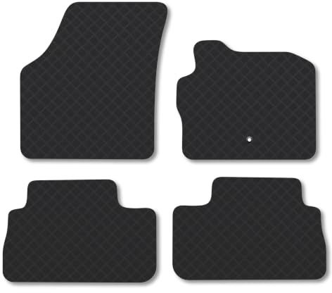 Land Rover Freelander (2006-2013) 3mm Rubber Car Mats | Tailored Fit Durable Floor Mats Full Coverage Protection Waterproof Accessories Easy Clean Anti Slip Made in the UK