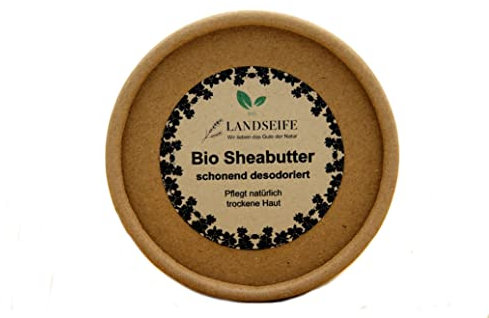 Landseife Bio Sheabutter schonend desodoriert
