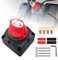 Battery Isolator Switch 12V 24V 48V Battery Disconnect Isolation Switch for car boat camper campervan marine vehicle