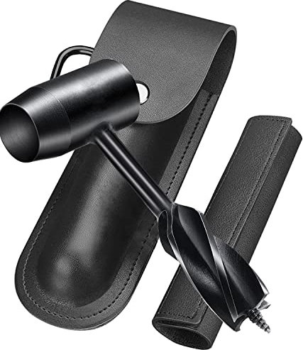 N&S Juvyig Bushcraft - Chiave per coclea in legno manuale - Scotch Eye - Bushcraft Survival Tools