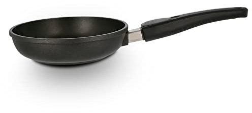 MEISTERKOCH Bratpfanne 20 cm, abnehmbarer Griff, Induktion, Antihaft, 1,25l Volumen | Made in Germany | Profi-Pfanne aus Alu mit 4-lagiger Titanium-Versiegelung, spülmaschinengeeignet