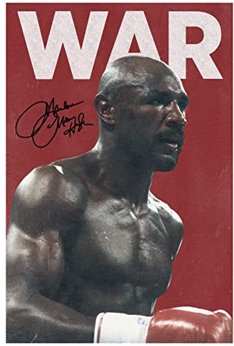 Marvelous Marvin Hagler | Fotodruck Poster | vorsigniert | Pro Glanzpapier | Größe: A4 (21 x 29,7 cm)