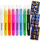 BOBISUKA Face Paint Stick 8 Farben: 6 UV Körperfarben +1 Schwarz +1 Weiß+ Temporäre Tattoo-Aufkleber, Bodypainting für Halloween Karneval Theaters UV-Licht Party Schminke