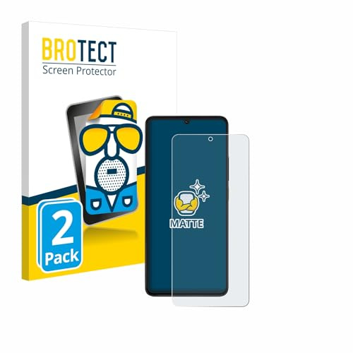 BROTECT Schutzfolie für Xiaomi Poco X6 Pro | 2 Stück Entspiegelnder Displayschutz Made in Germany Matte Displayschutz-Folie Anti-Reflex Anti-Fingerprint Einfache Montage