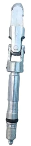 Ronyme Horizontal Jack Universal Joint U-joint for Hydraulic Lifting Cylinders Oil Seal Repairment Dustproof Practical Jack Tool, 142mm