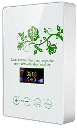 Loobiiny Digital Ozongenerator Wasser Luftreiniger Ozonator Lebensmittel Sterilisator Desinfektionge Ozone Generator Wasser Fleisch Obst Gemüse Desinfektion 600mg/h