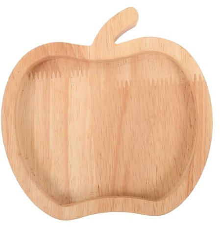 PRETYZOOM Obstteller Mit Einzigartiger Form Serviertablett Aus Holz Lichtecht Verformungsbeständig Bruchfest Für Die Küche