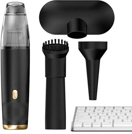 Rrlihjgu Aspirateur de Voiture, aspirateurs à Main | Aspirateur à Main Portable Rechargeable sans Fil - Petit Nettoyeur à Main Multifonction avec Forte Aspiration, aspirateur à Main Rechargeable pour