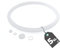 CECOPARTS - Pack 5 Gomas de Silicona para Ollas GM –Compatible con Series B, C, D, E, F, G, H y Cocimix (Diámetro 22 cm) para 5-6L. - Junta de Sellado.