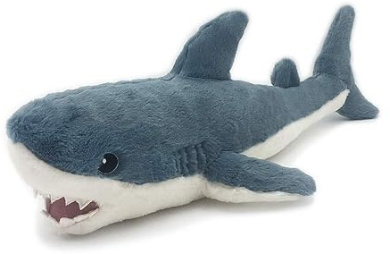 MON AMI Seaborn Shark 16-Inch Stuffed Animal, Soft Shark Plush Toy Boys | shark stuffed animal, soft cuddly shark plush build, ocean animal companion, snuggling comfort accent, all-ages boys gift