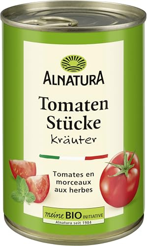 Alnatura Bio Tomaten Stücke Kräuter, 240 g