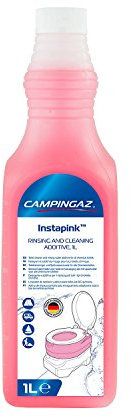 Campingaz biologisch abbaubarer Sanitärzusatz Instapink für mobile Toiletten, 1 Liter