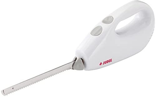 Judge Electric Carving Knife, Bread Cutter & Meat Slicer, Ergonomic Handle, Dishwasher Safe Blades 180W