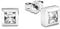 Amor Ohrstecker 925 Sterling Silber Damen Ohrschmuck, mit Zirkonia synth., 0,6 cm, Silber, Kommt in Schmuck Geschenk Box, 9144174