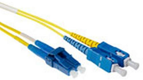 ACT LC/SC 9/125 Short DUP 0.50M