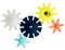 Boon B11375 COGS Building Set (5pcs), Baby Bath, Suction Gears Bathtub Toy, Kids Water Play, Suitable for Boys and Girls Aged 12 Months and Older
