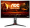 AOC Gaming CQ27G2U - 27 Zoll QHD Curved Monitor, 144 Hz, 1ms, FreeSync Premium (2560x1440, HDMI, DisplayPort, USB Hub) schwarz/rot