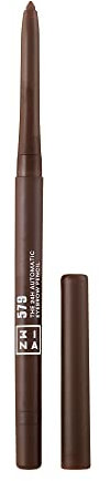 3INA MAKEUP - The 24h Automatic Eyebrow Pencil 579 - Marrón oscuro - Lápiz de cejas retráctil waterproof - Tinte de cejas de larga duración - Lápiz de cejas de fácil aplicación - Vegan - Cruelty Free