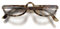 LONDON MOLE Brillen | Brainy Lesebrille | Halbmondbrille | Coole Leser | Herren Damen Unisex | Vollrandbrille | Federscharniere | Blasses Schildpatt | Vergrößerung +1,5
