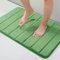 Homaxy Memory Foam Badezimmer Badeteppiche Saugfähige Rutschfester Badvorleger Waschbar Badematte - 41 x 61 cm, Grün