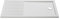 nuie NSR1490 Trays Modern Bathroom Slip Resistant Walk in Shower Tray, 900mm x 1400mm, Matt White