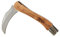 Ocadeau Coltello a fungo inciso - Coltello a fungo in legno e acciaio inossidabile - Coltello con testo inciso sul manico in legno