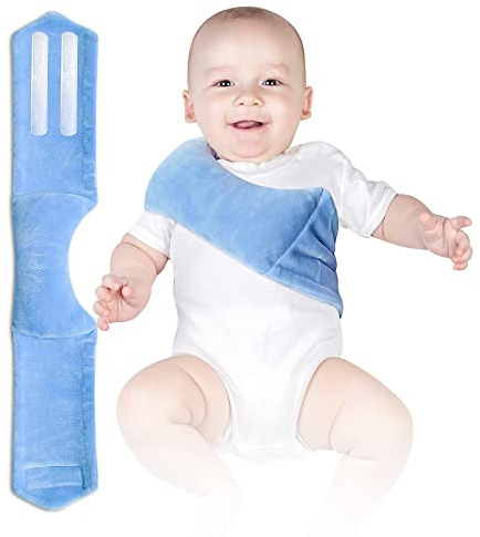 Torticollis Kissen für Säuglinge, Baby-Nackenstützkissen, Säugling, Neugeborene, Kopfformer, verstellbare Kopfpositionierung für Kleinkinder, Kinderkopfpositionierung für Autositz und Reisen