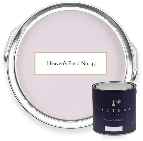 Victory Colours Heaven’s Field | Lilac Paint - 5 Litres - Kitchen/Bathroom Emulsion (Soft Sheen)