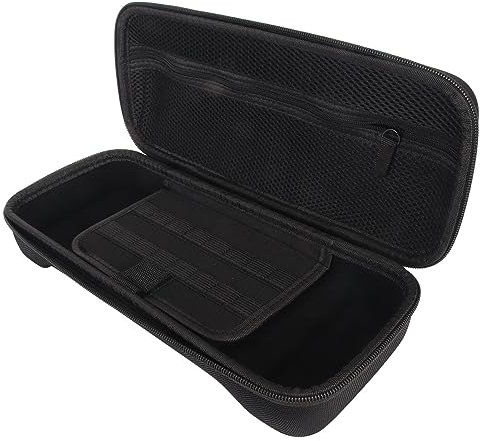 Yunseity Tragetasche für Steam Deck, Schützende Nylon-Eva-Reisetasche mit Griff, Aufbewahrungs-Hartschale für Steam Deck und Anderes Zubehör