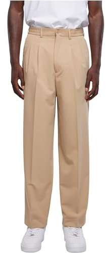 Urban Classics Herren Hose Wide Fit Pants warmsand 38
